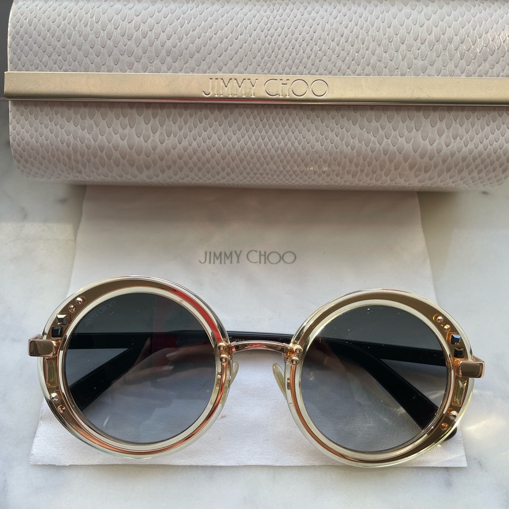 JIMMY CHOO GEMS/S round sunglasses 1FN9O